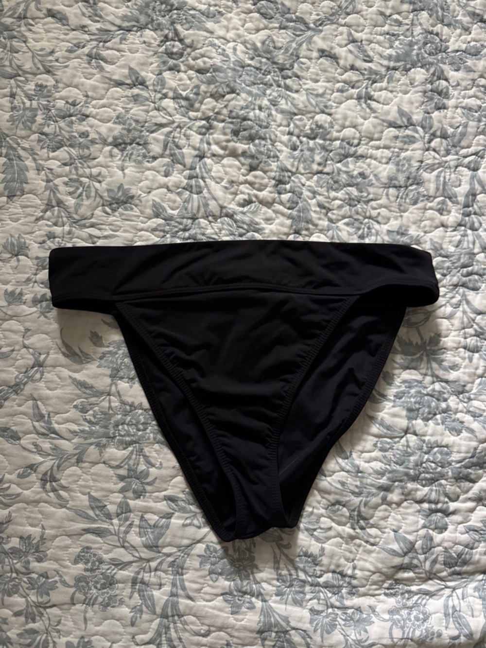 Billabong Black Fold-Over Bikini Bottom